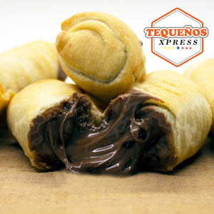 Tequeños Rellenos de Nutella Pre-cocidos - Tequenos Xpress