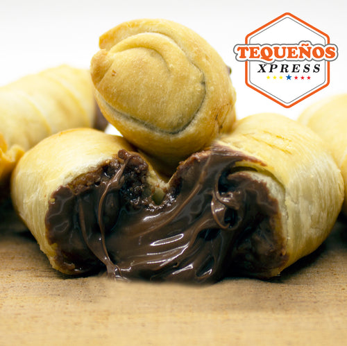 Tequeños Rellenos de Nutella (50 unids por Caja) Pre-cocidos - Tequenos Xpress